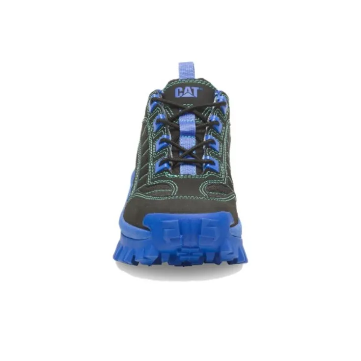 CAT INTRUDER SUPERCHARGED Wear-Resistant Casual Shoes Men's Black Blue-2