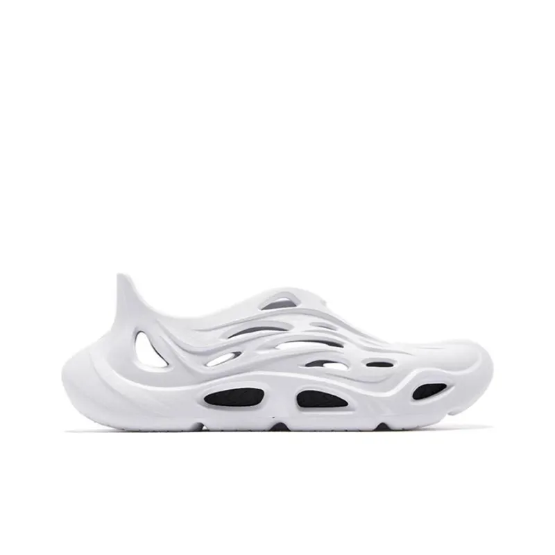 QIAODAN Cave Shoes 2.0 Slip Resistant Waterproof Quick Dry Coverage Abrasion Resistant River Trekking Shoes Men's White-1