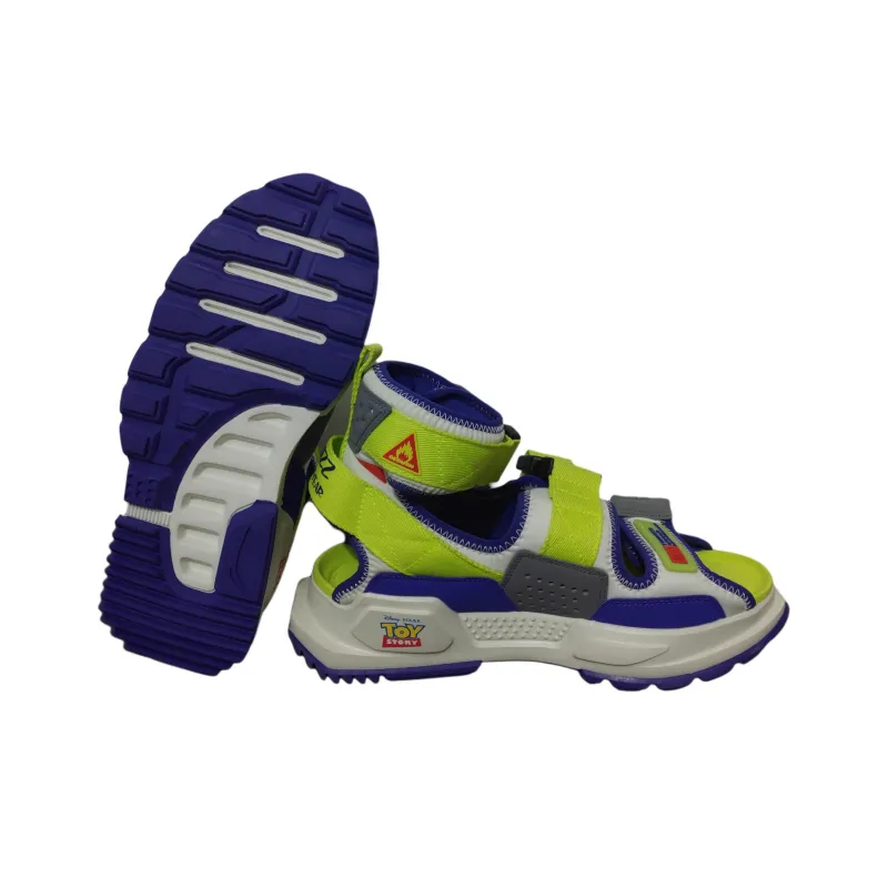 WANJUZONGDONGYUAN x LiNing Reburn Beach Sandals Men's White Green-3