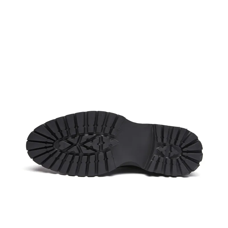 PLO CART Men's Casual Shoes Men Low Top Black/Brown-5