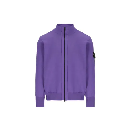 STONE ISLAND Jackets Men Purple