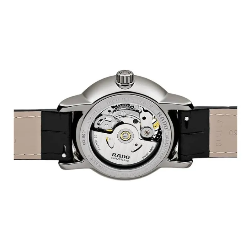 RADO DiaMaster Collection Automatic Mechanical Movement Women's Watch Watch 35mm Black Dial R14056955-2