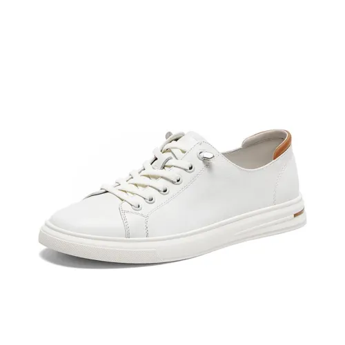 Millies Skateboard Shoes Men Low-Top Off White