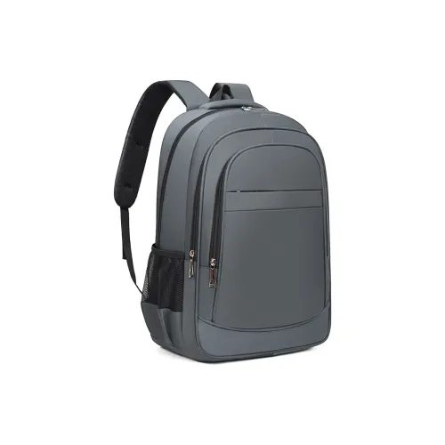 BESSIO Oxford Laptop Backpack Regular Men's Gray/Black/Blue