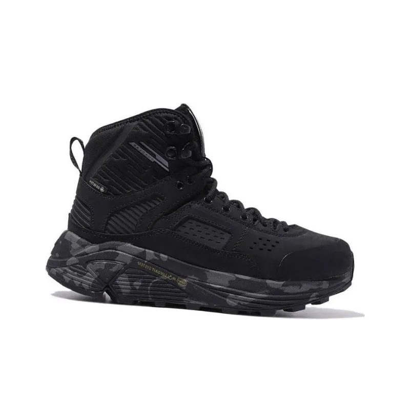 KOLON SPORT 24Nature Anti-Slip Wear-Resistant High-Top Trekking Shoes Unisex Black-1