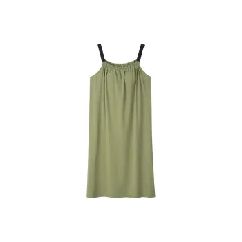 Sha Qian Nightgown Summer Women's Green