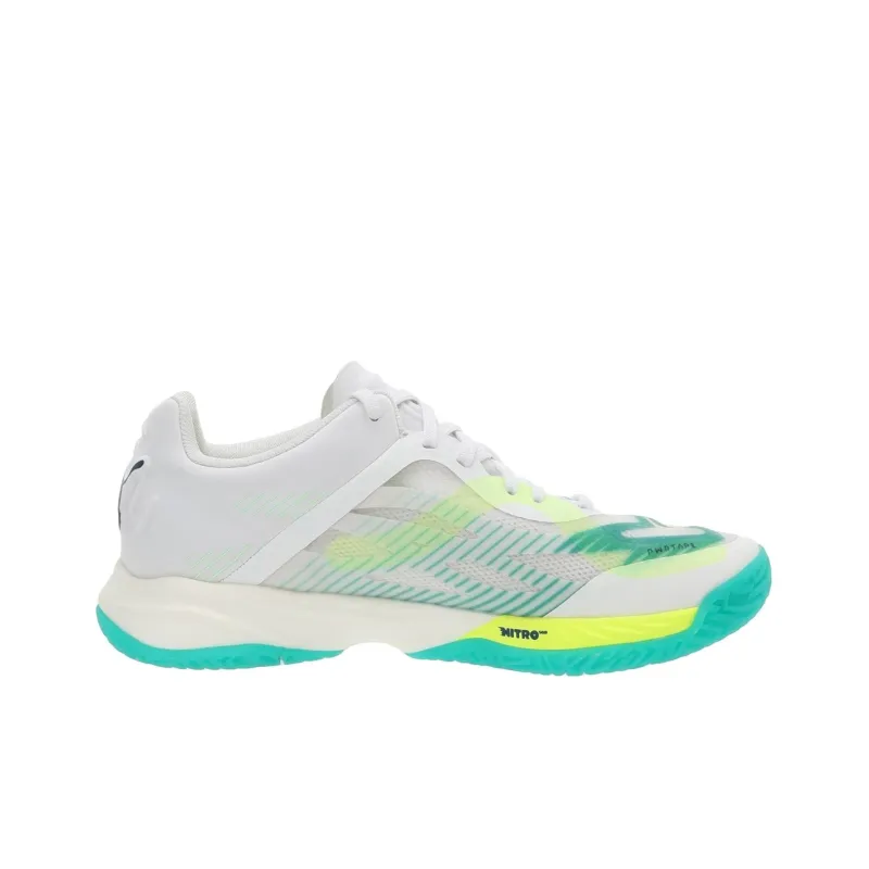 PUMA Accelerate Nitro SQD Anti-Slip And Wear-Resistant Breathable Low-Top Training Shoes Men's White Blue-1