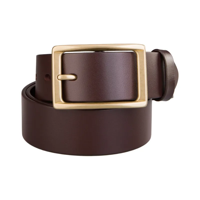 Cows Reign Single Layer Top Grain Cow Leather Leather Belts Men's Width 3.7CM-7