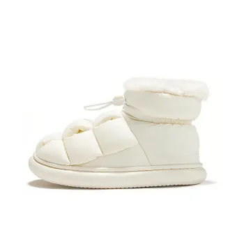 Feiyue Tofu Insulated Shoe Water Resistant Mid Top Casual Shoes Women's Beige