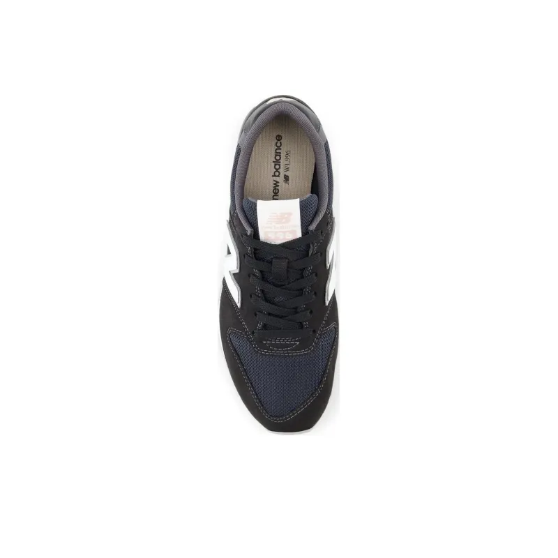 New Balance NB 996 Cushioned Slip Resistant Low Top Running Shoes Women's Black White-2