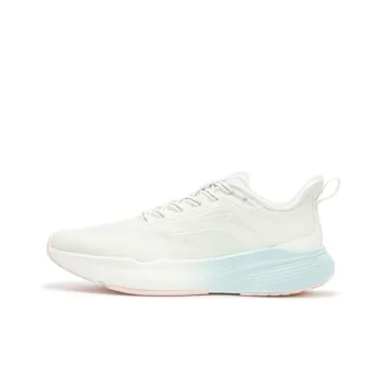 361° Semi Marathon Cushioned Slip Resistant Low Top Running Shoes Women's Misty Blue Yarn