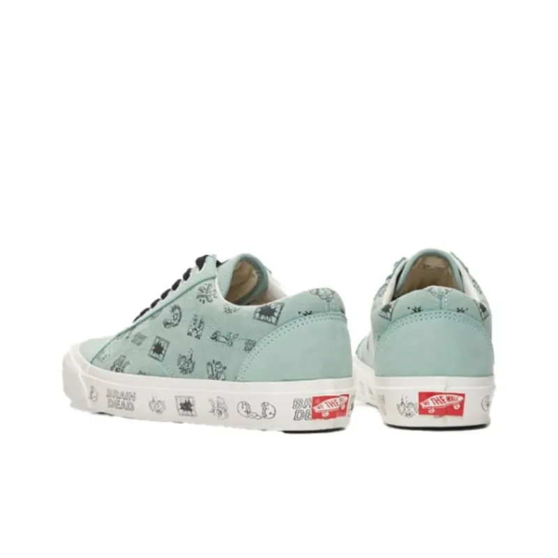 Vans Brain Dead X Old Skool Lx 'Granite Green'-2