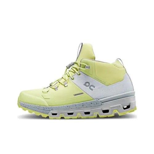 On Waterproof Hiking / Trekking Shoes Women's Low-Top Yellow