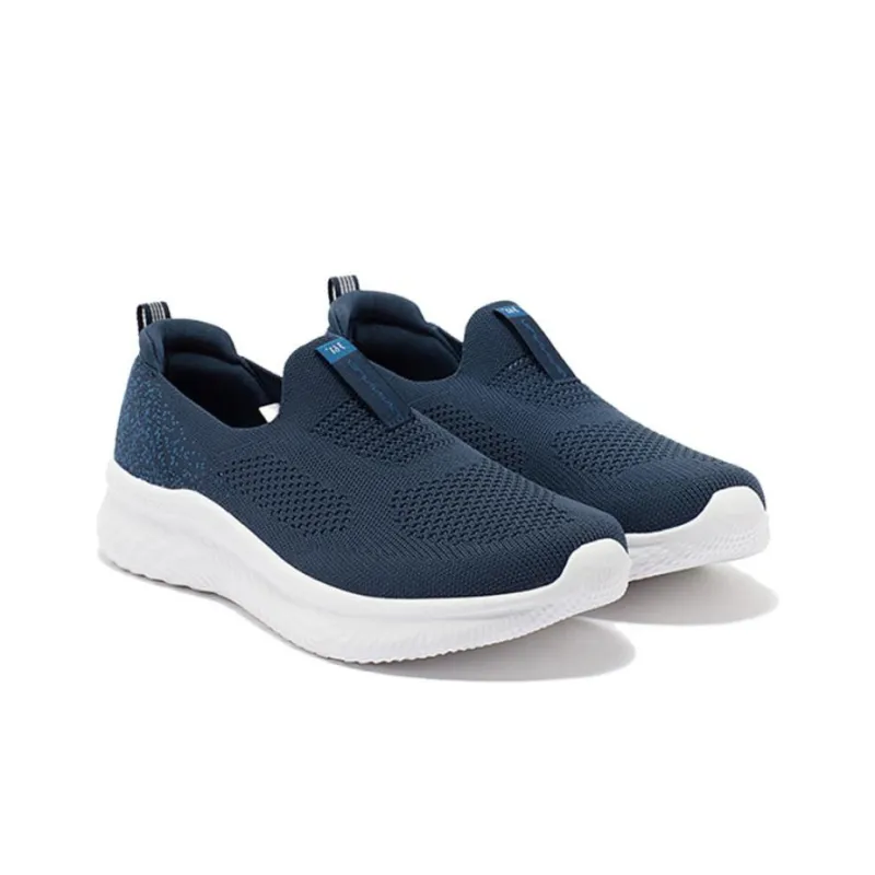 361° Wear resistant And Lightweight Low Top Running Shoes Men's Oil Ink Blue-3
