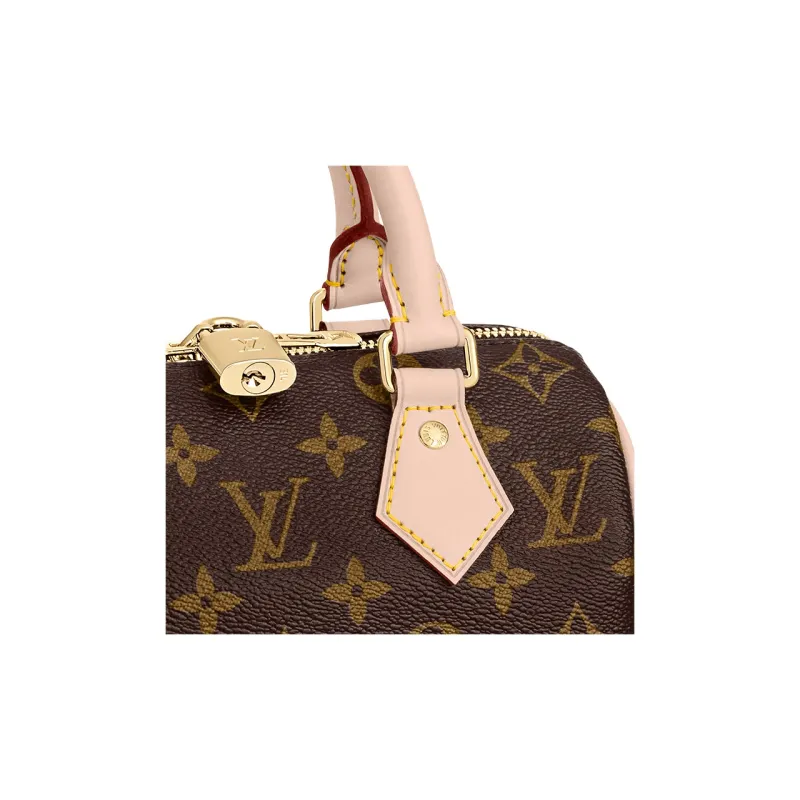 LOUIS VUITTON Speedy Bandouliere 20 Monogram Black-5