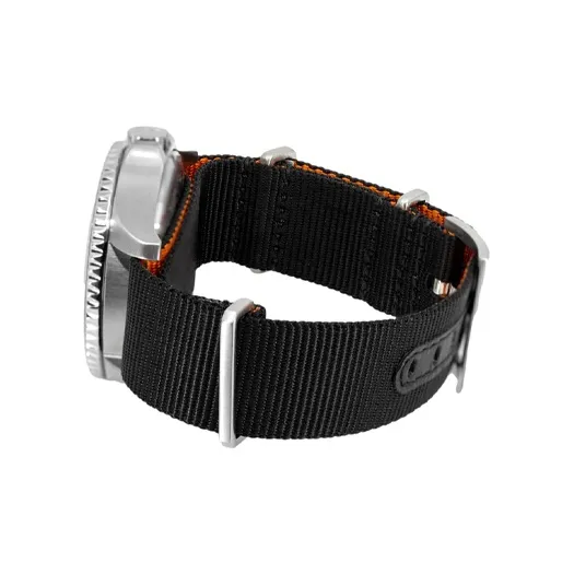 HAMILTON Automatic Mechanical Movement Men's Watches Watch 40mm Black Dial Stainless Steel Case Nylon Strap-3