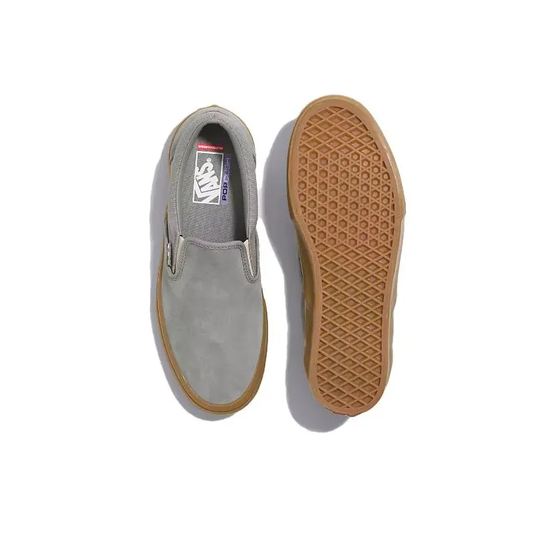 Slip On Skate Vans 'Grey Gum'-4