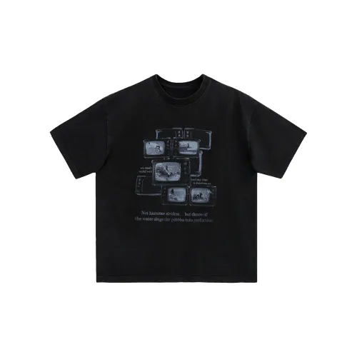 ANYWEARLAB T-Shirts Unisex Black