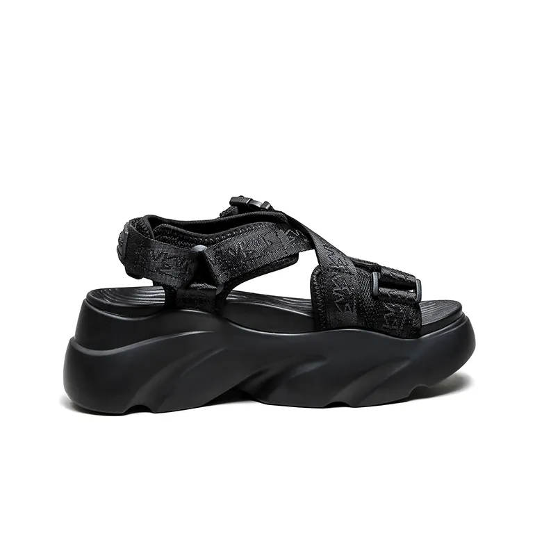 Magn Lens Beach Sandals Unisex Black/Gray-11