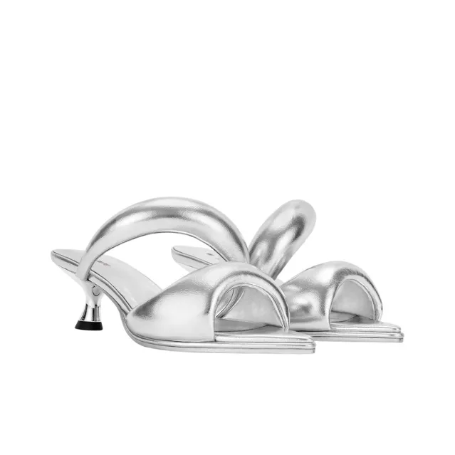 JW PEI Kitten-heel Leather Mules-10