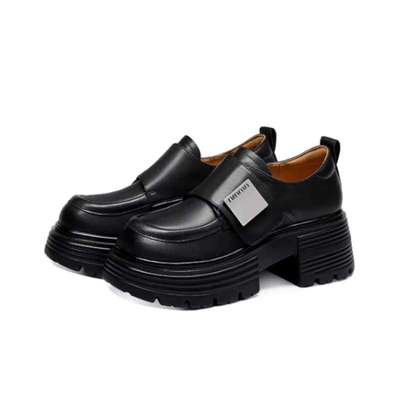 JESSICA SOPHIA Loafers 5.5cm Women's Black-1