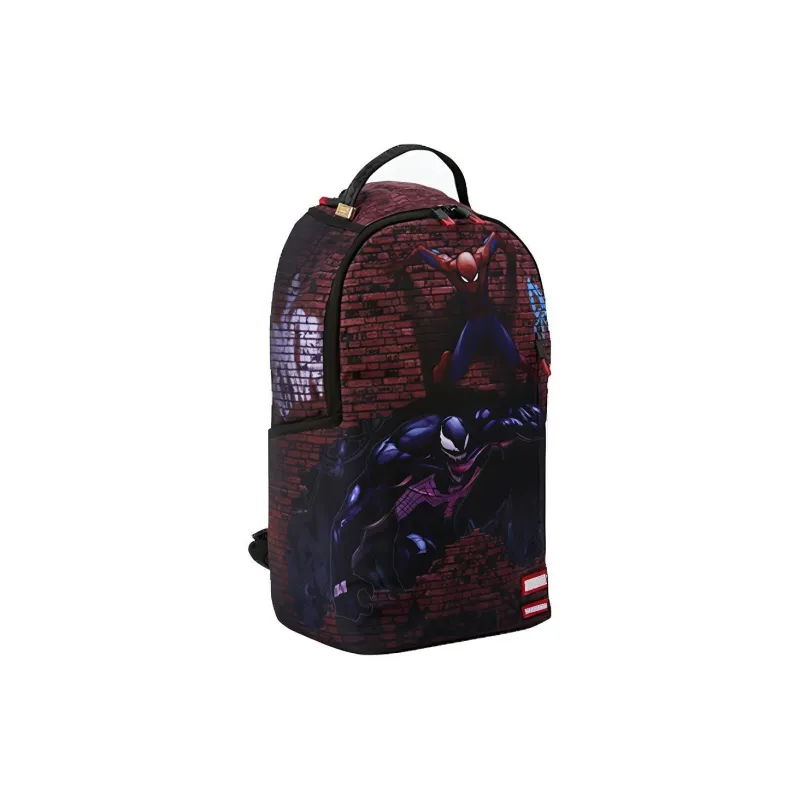 SPRAYGROUND MARVEL Collaboration Fabric Backpack Regular Unisex Brown-1