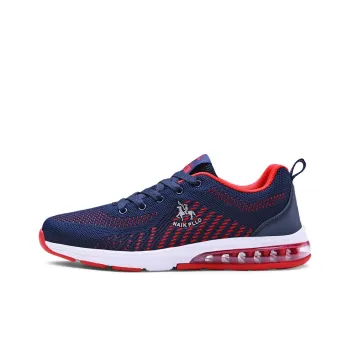 NAIKPLLO Running Shoes Men Low Top Black/Blue