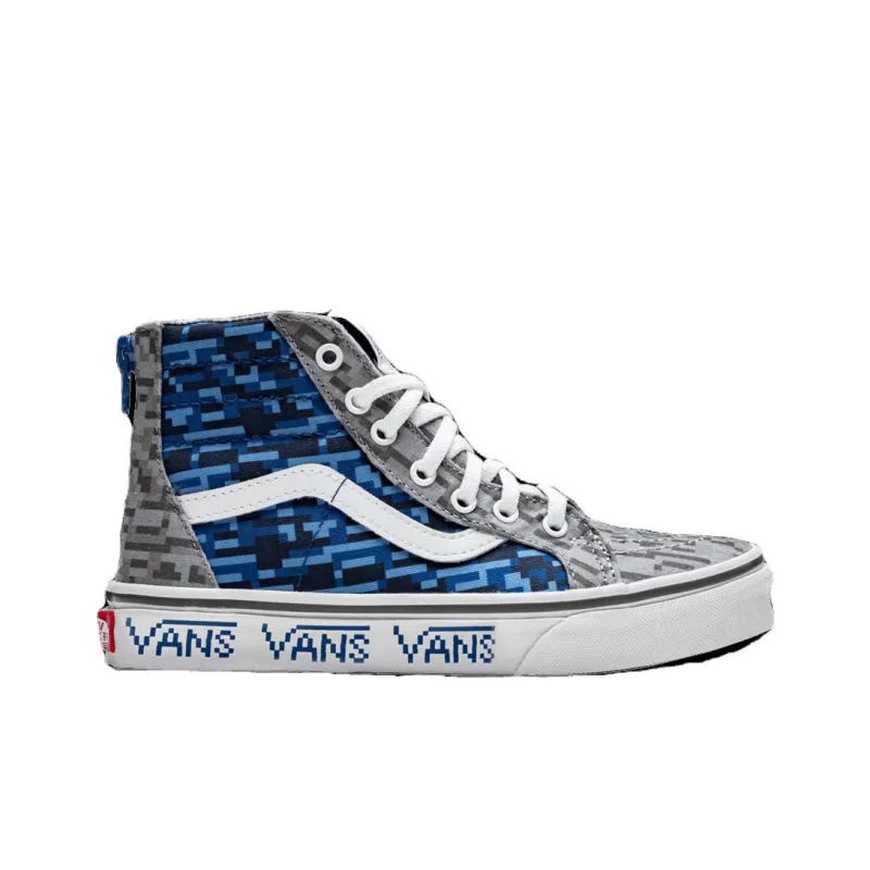 Sk8 Vans Hi Zip Kids 'Digi Earth'-1