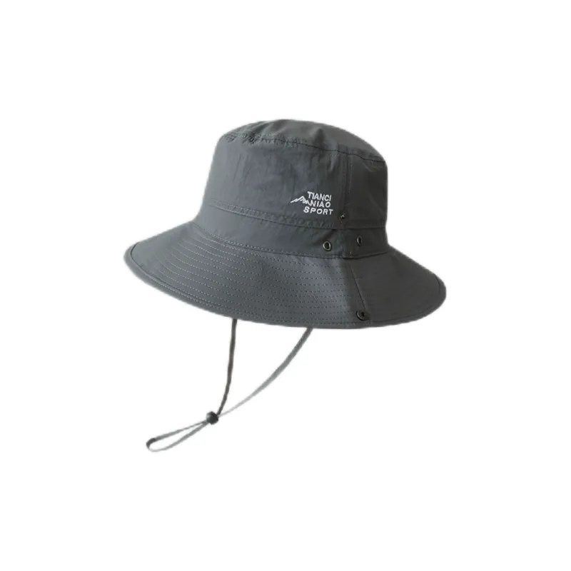 EEEENO Polyester Bucket Hats Unisex-1