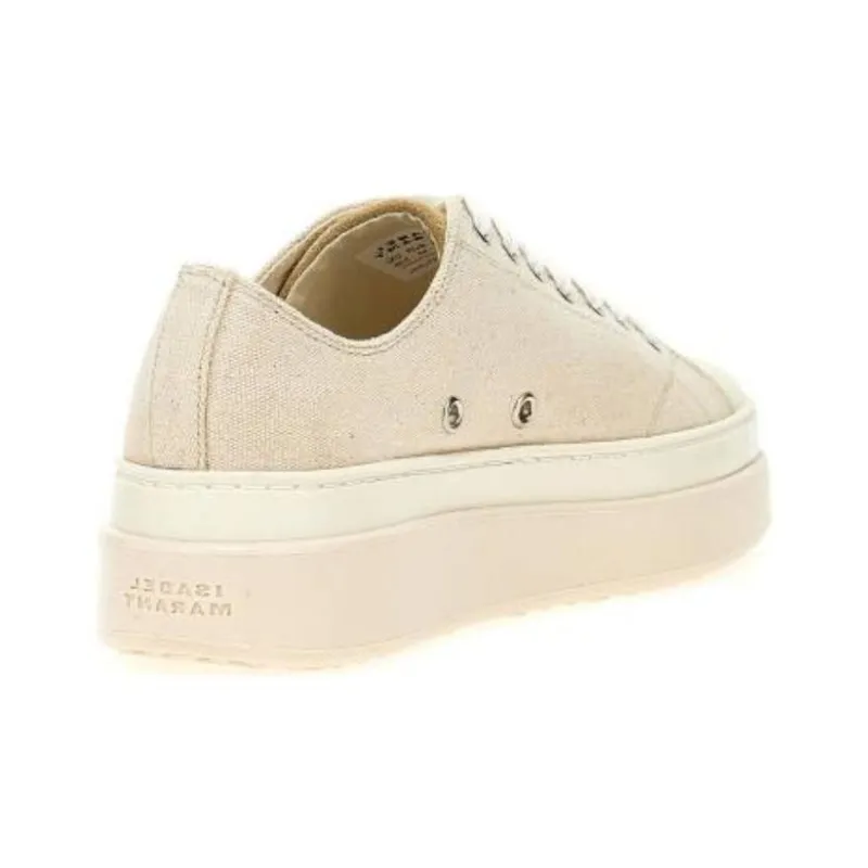 ISABEL MARANT Austen Logo-print Flatform Sneakers-3