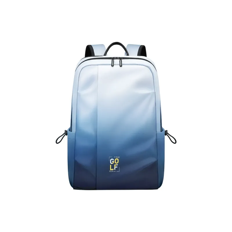 GOLF Fabric Laptop Bag Backpack Regular Men's Ink Wash/Light Blue-6