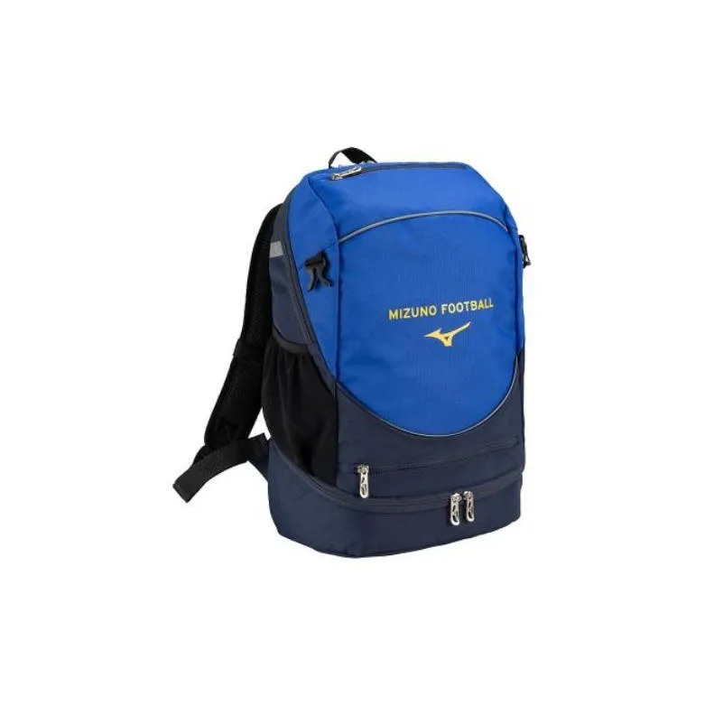 Mizuno Polyester Backpack Unisex Blue & Marine Blue-0