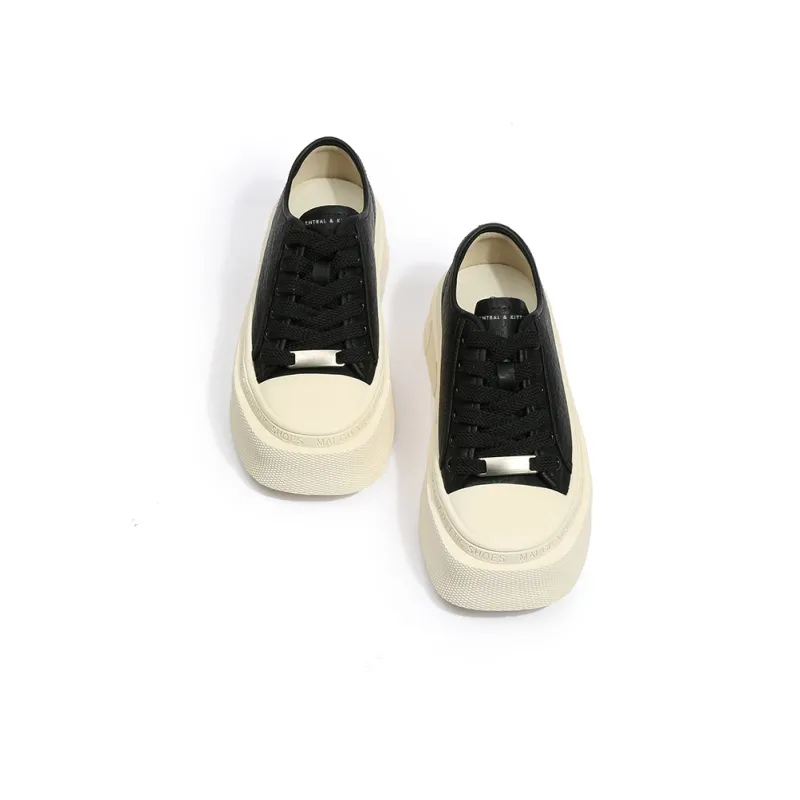 CENTRAL&KITTY Lightweight And Breathable Low-Top Skateboard Shoes Women's-14