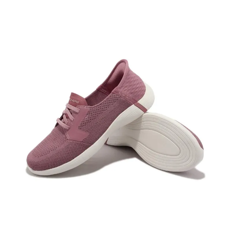 Skechers ON THE GO Swift Fearless Slip Ins Anti Slip Wear Resistant Low Top Casual Shoes Women's Purple-4