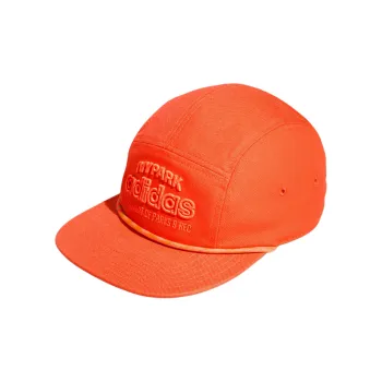 Adidas Cotton Baseball Caps Unisex Orange