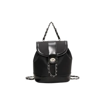 Bywhich PU Carry Backpack Regular Women's Black
