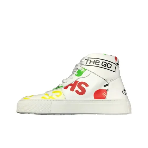 Vivienne Westwood Skateboard Shoes Women's High-Top White