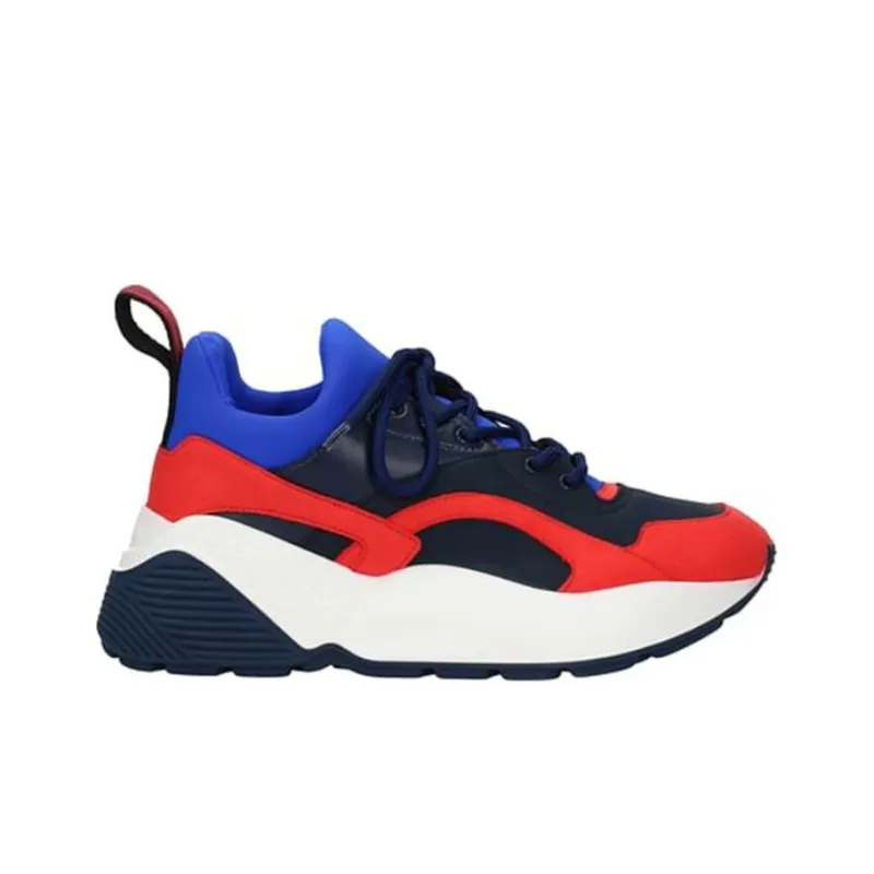Stella McCartney Cushioned Slip Resistant Lightweight Low Top Running Shoes Women's Blue-1
