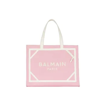 BALMAIN Medium B-Army Canvas Tote Bag