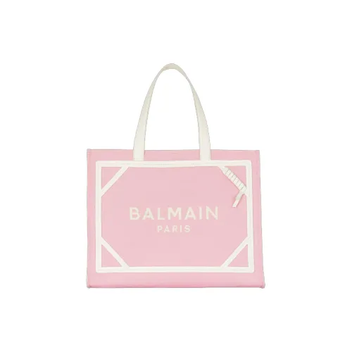 BALMAIN Medium B-Army Canvas Tote Bag