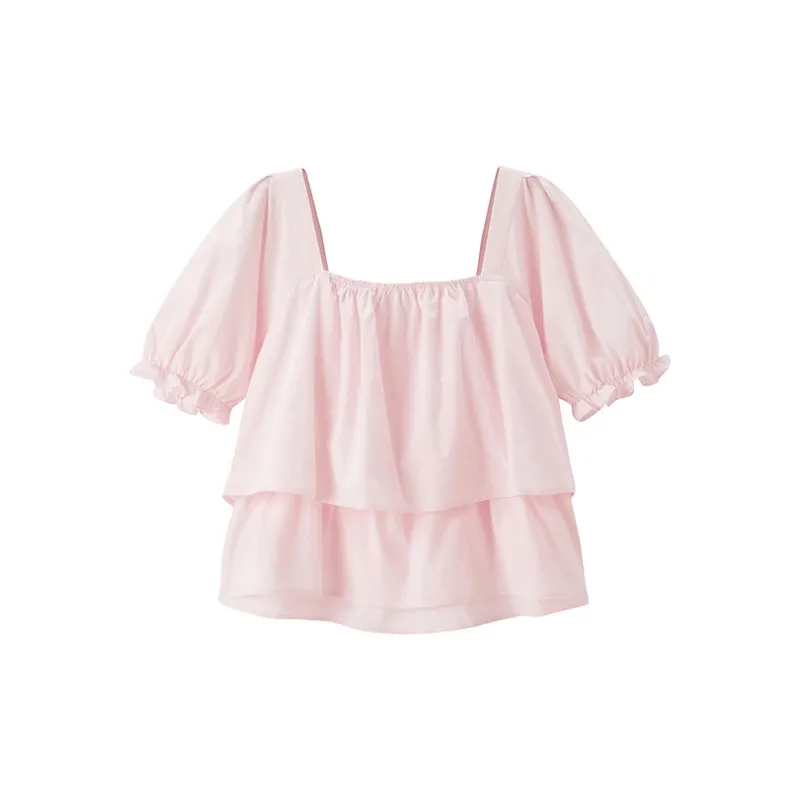 LEDIN Chiffon Shirts Women's-5