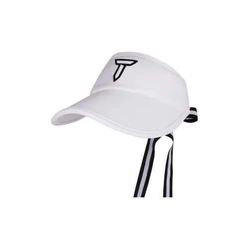 EUROPEAN TOUR 폴리에스테르 선햇 여성 블루/화이트