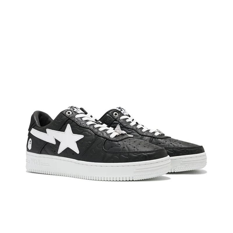BAPE A BATHING APE Bape Sta Low #3 Line Camo Black-3