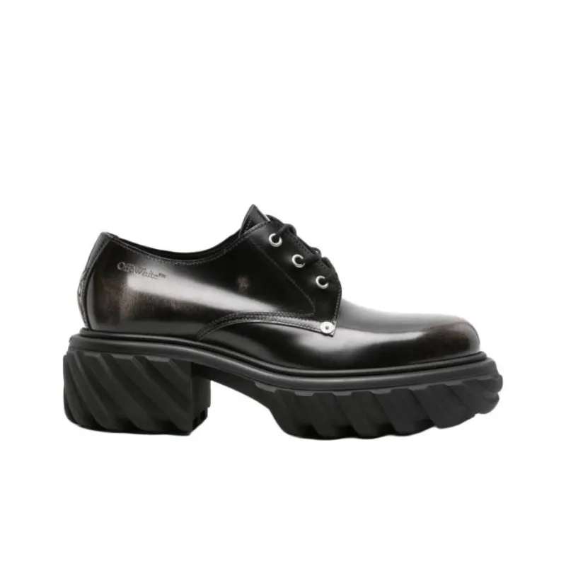 OFF-WHITE Exploration Lace-Up Derby Shoes-1