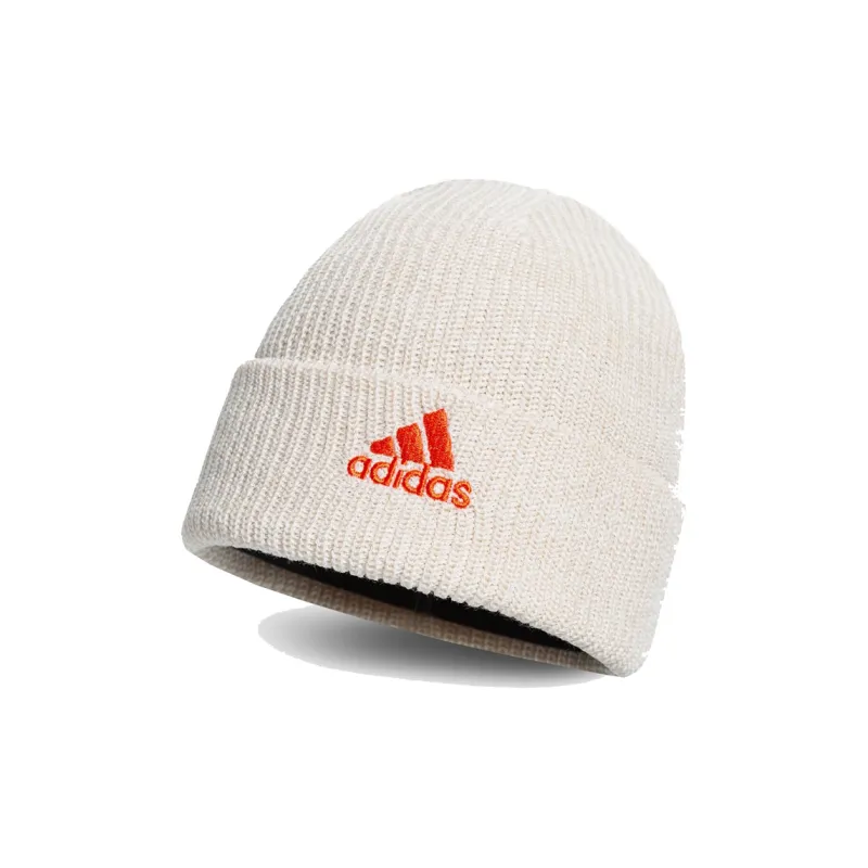 Adidas Polyacrylic Acid Wool Beanies Unisex White-0