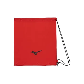 Mizuno Nylon Shoe Bag Large Size Unisex Red & Black