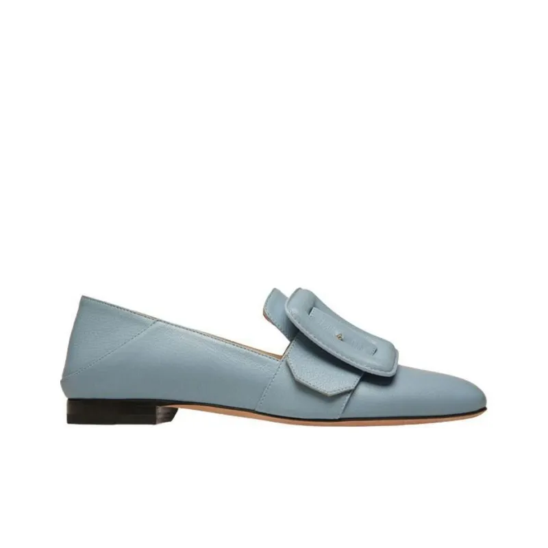 BALLY Side Buckle-detail Loafers Women's-1