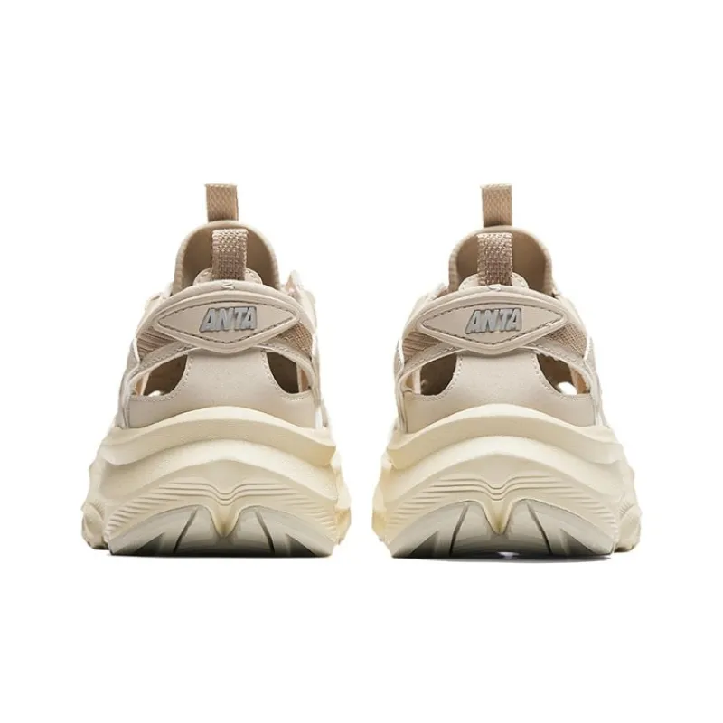 Anta Breathable And Lightweight River Trekking Shoes Women's White Gray-3