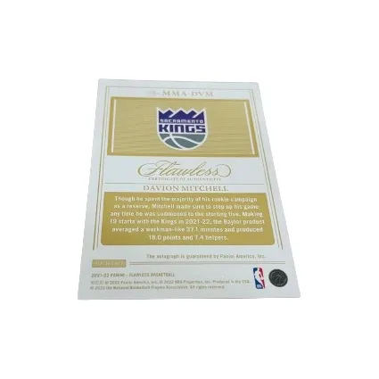 PANINI 21 22 King Davion Mitchell Basketball Card Product Access Sports Cards-11