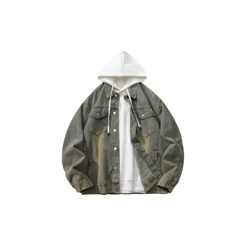 LIVINGTOWN Denim Jackets Unisex-16